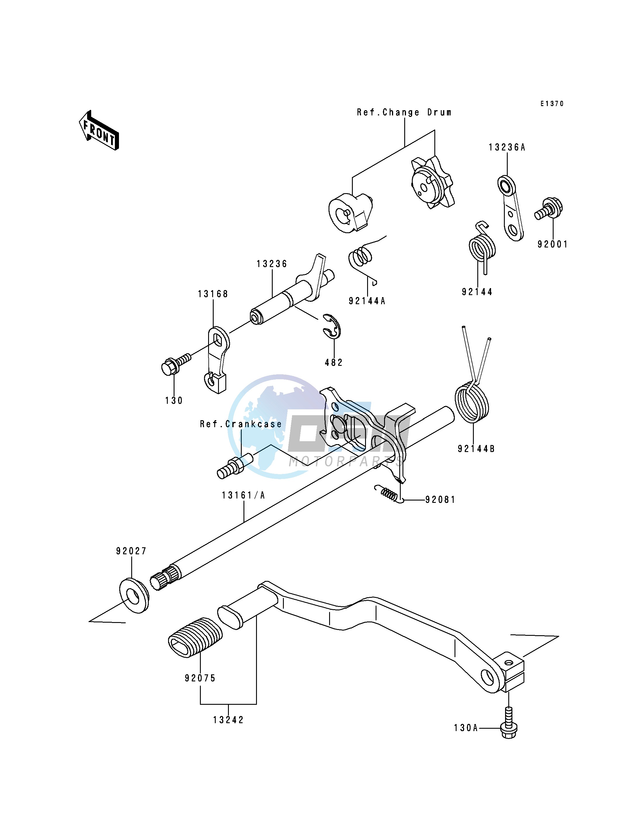 GEAR CHANGE MECHANISM