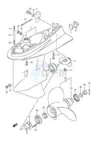 DF 115 drawing Gear Case