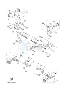 YFM250R RAPTOR 250 (33B7) drawing FLASHER LIGHT