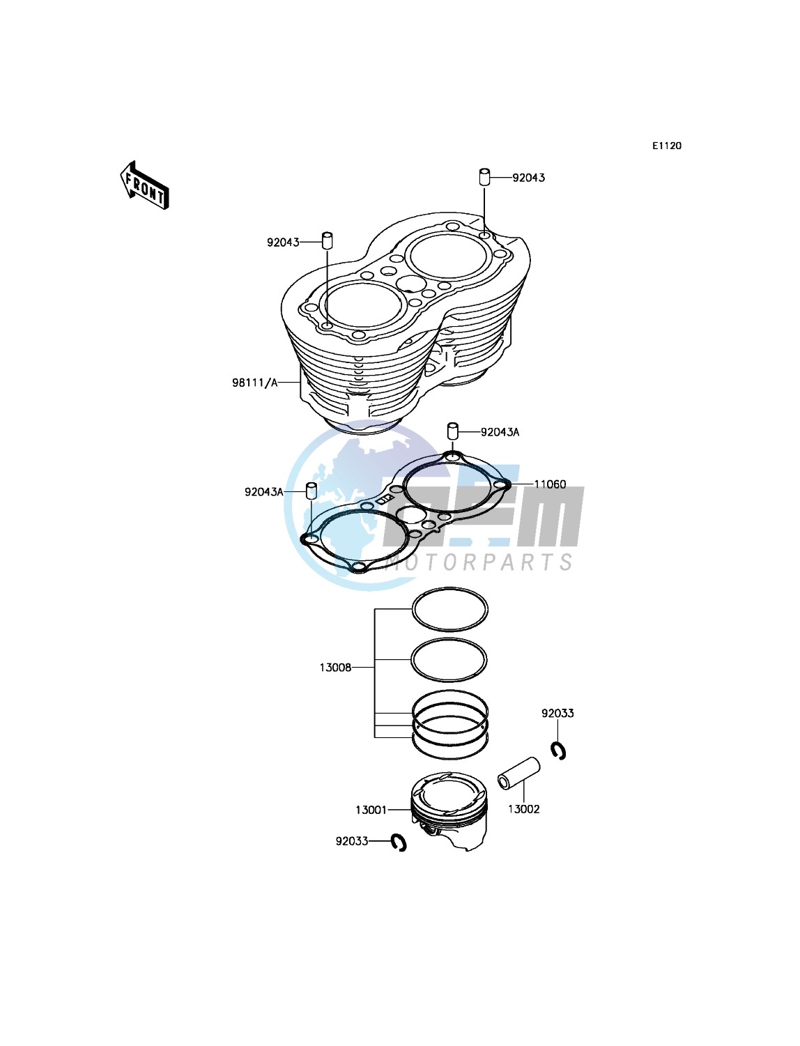 Cylinder/Piston(s)