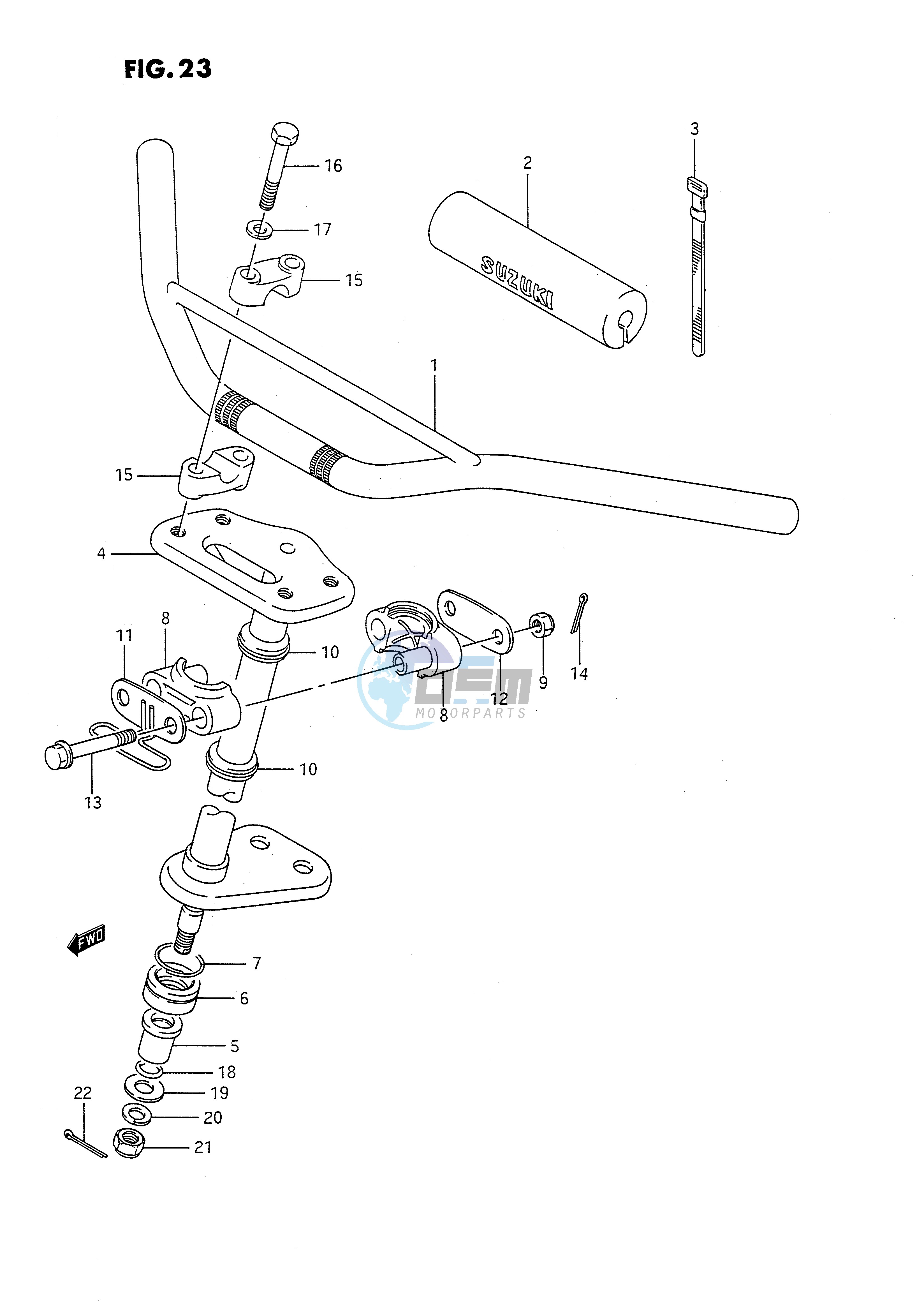 HANDLEBAR - STEERING