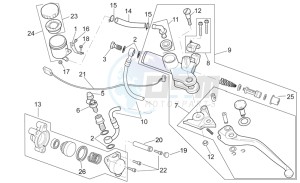 RSV 2 1000 drawing Clutch pump