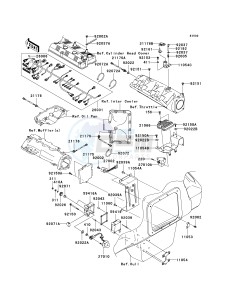 JT 1500 F [ULTRA 260LX] (F9F) F9F drawing FUEL INJECTION