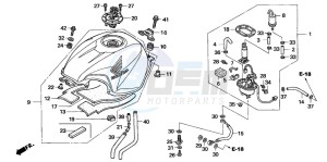 CBR600F drawing FUEL TANK