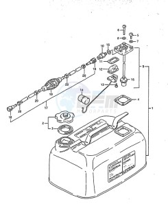 DT 140 drawing Fuel Tank