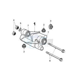 FOX A2 BE drawing ENGINEMOUNT