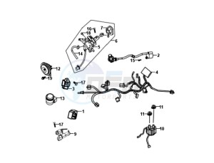 FIDDLE II 50 drawing WIRING HARNASS