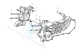 Zip 50 drawing Crankcase