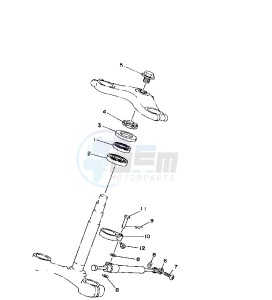 TZ 250 drawing STEERING