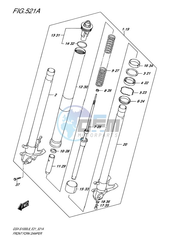 FRONT FORK DAMPER