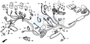 XL1000V VARADERO drawing WIRE HARNESS