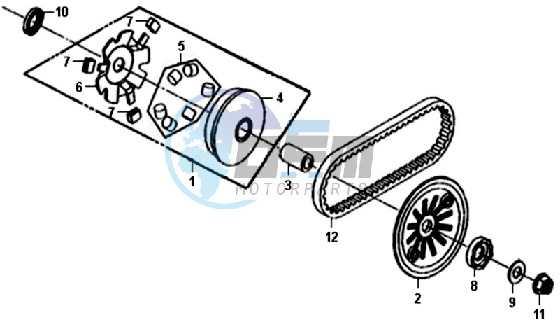 CLUTCH / V BELT