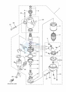 F250GETU drawing STARTER-MOTOR