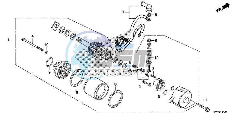 STARTER MOTOR