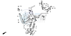 CN250 drawing HANDLE PIPE/TOP BRIDGE