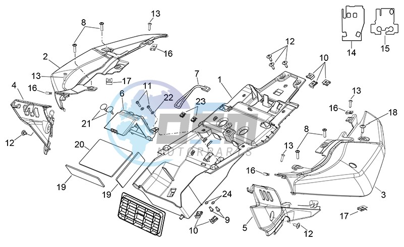 Rear body I