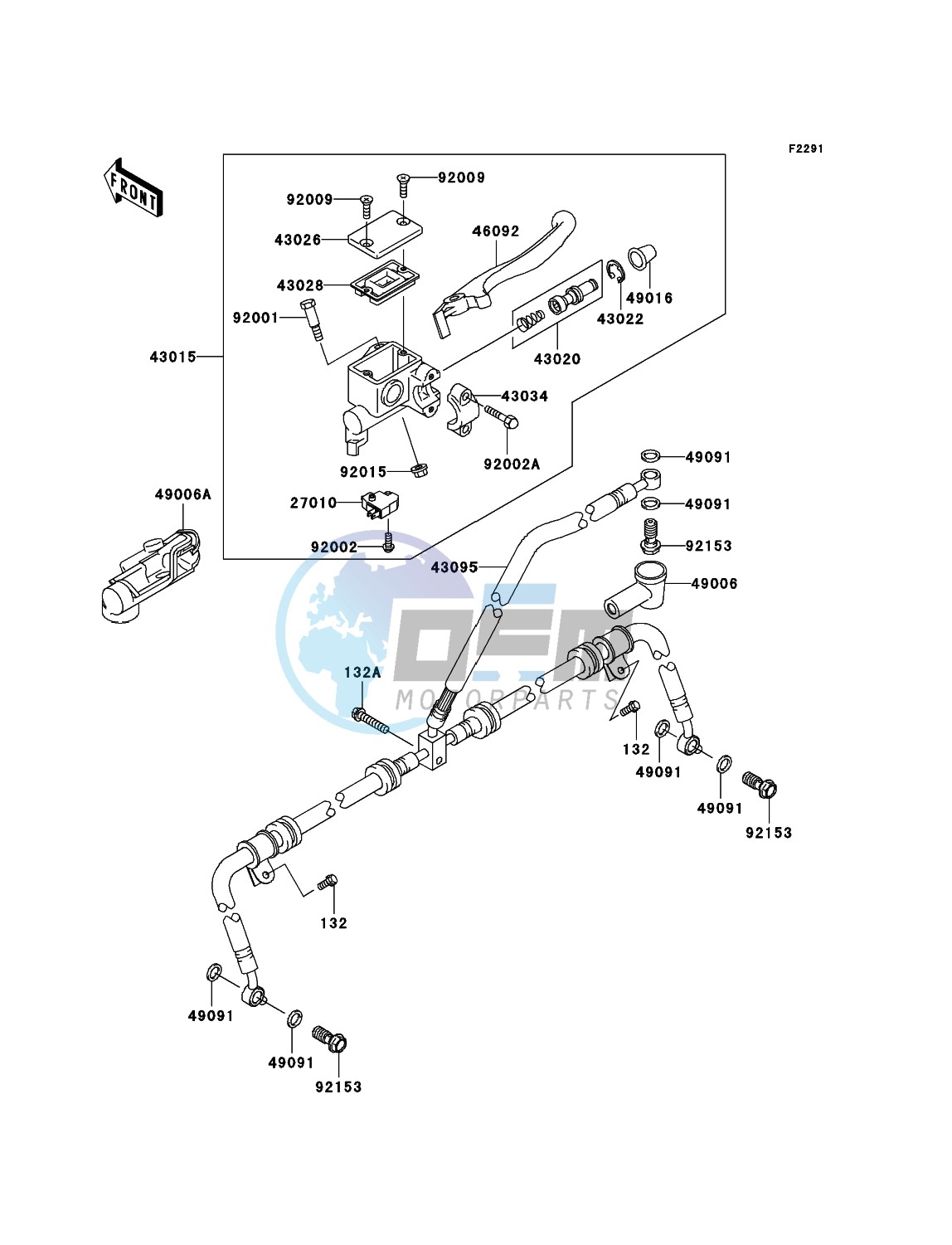 Front Master Cylinder