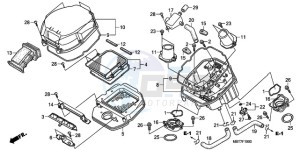 XL1000VA9 Ireland - (EK / ABS) drawing AIR CLEANER