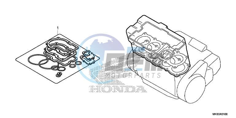 GASKET KIT A