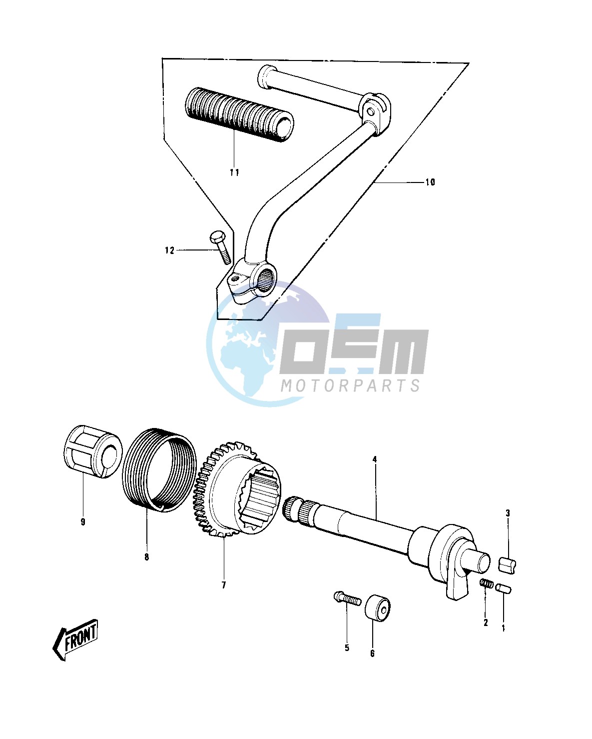 KICKSTARTER MECHANISM