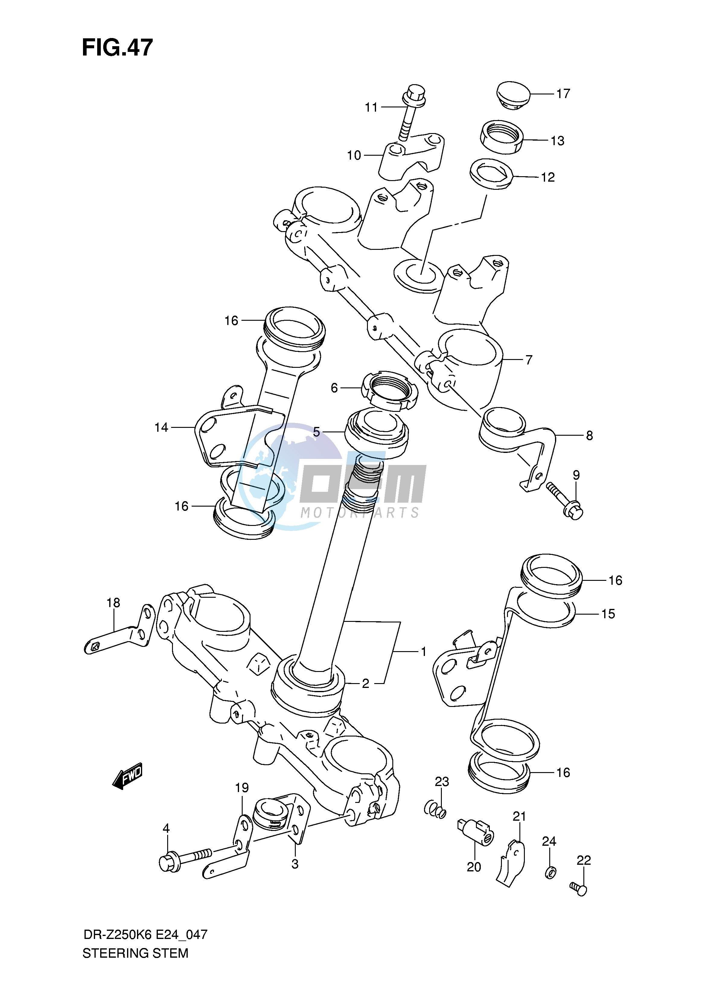 STEERING STEM