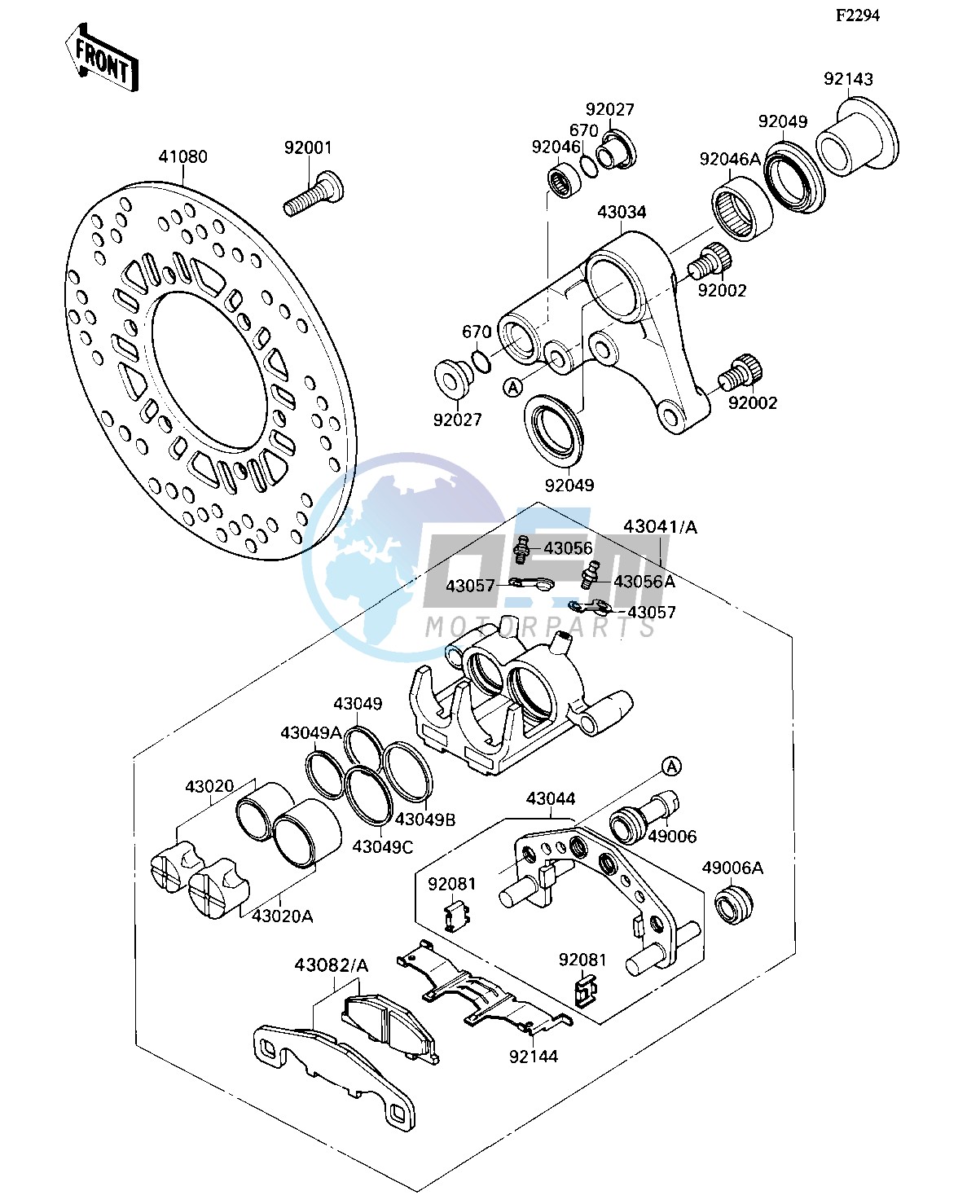 REAR CALIPER