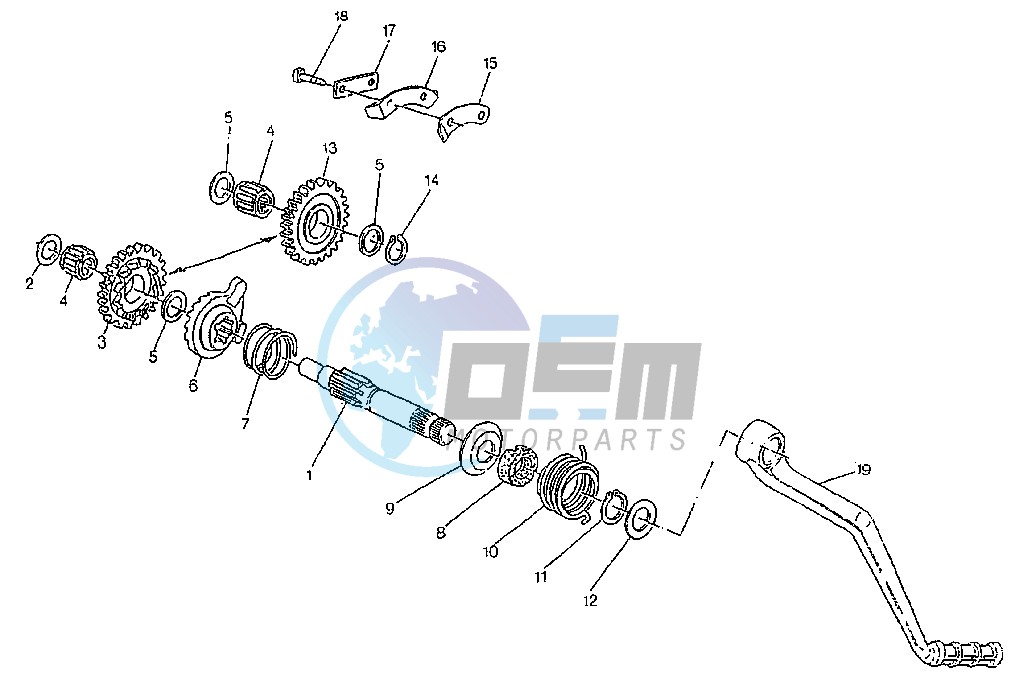 KICK STARTER GEARS