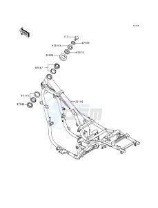 EN 500 A [VULCAN 500] (A1-D5) [VULCAN 500] drawing FRAME