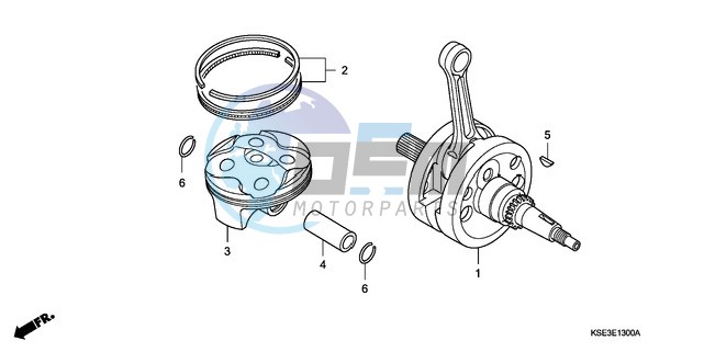 CRANKSHAFT/PISTON