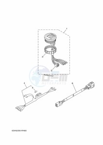 F115AETL drawing SPEEDOMETER