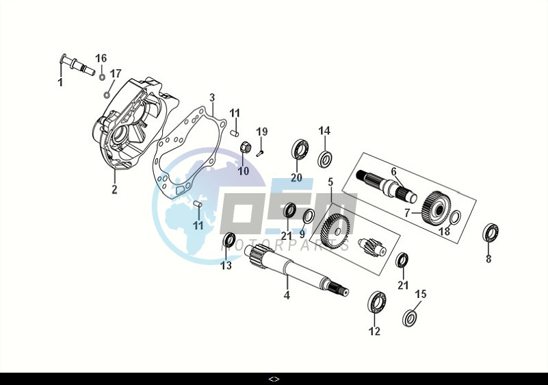 MISSIONCASE-DRIVESHAFT