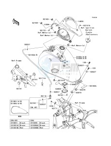 VN 900 C [VULCAN 900 CUSTOM] (7F-9FA) C8F drawing FUEL TANK -- C8F- -