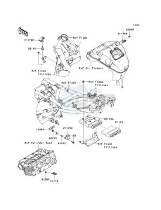 ER 650 A [ER-6N (AUSTRALIAN] (A6F-A8F) A7F drawing FUEL INJECTION