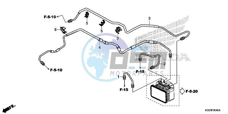 BRAKE PIPE