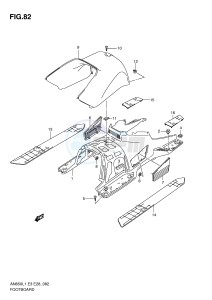 AN650 (E3-E28) Burgman drawing FOOTBOARD