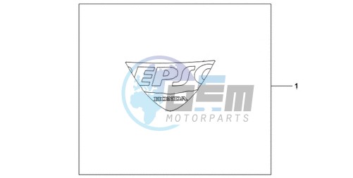 EPSO STICKER FIREBLADE WS