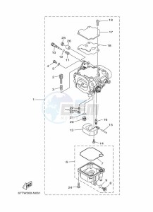 40XMHL drawing CARBURETOR