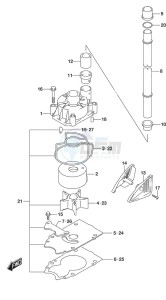 DF 300AP drawing Water Pump