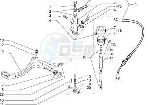 RK 50 drawing Pedal - Master cylinder