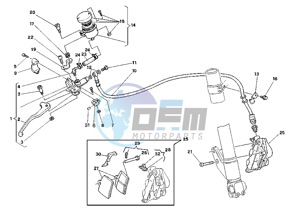 FRONT BRAKE SYSTEM