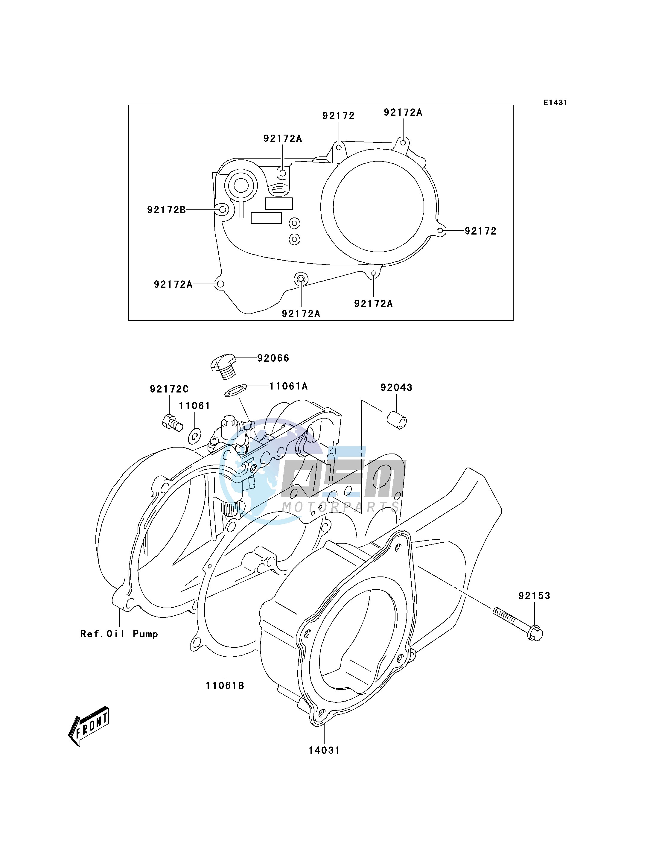 ENGINE COVER-- S- -