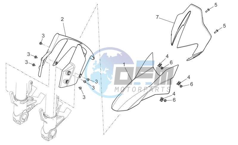 Front body - front mudguard