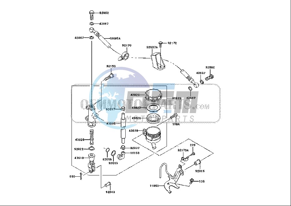 REAR MASTER CYLINDER