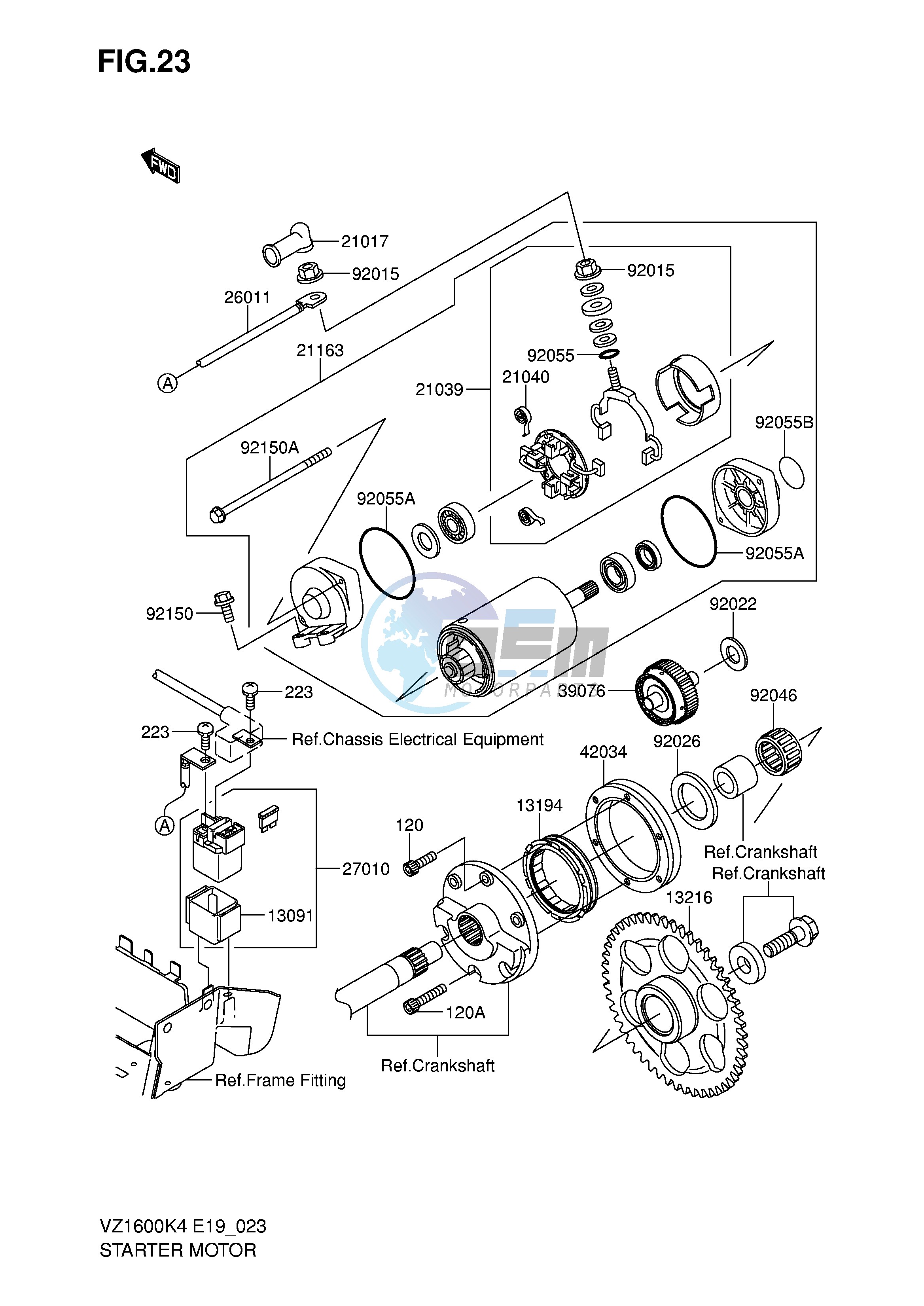 STARTER MOTOR