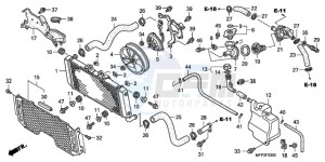 CB1300S9 Australia - (U / BCT MME TWO) drawing RADIATOR (CB1300/CB1300S)