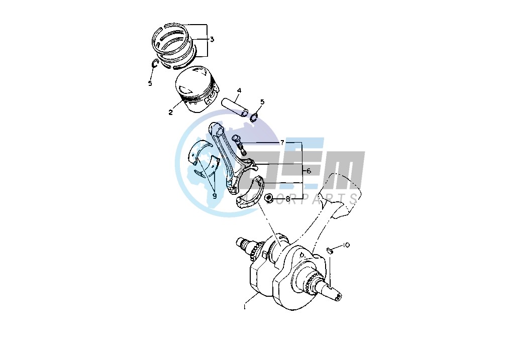 CRANKSHAFT PISTON