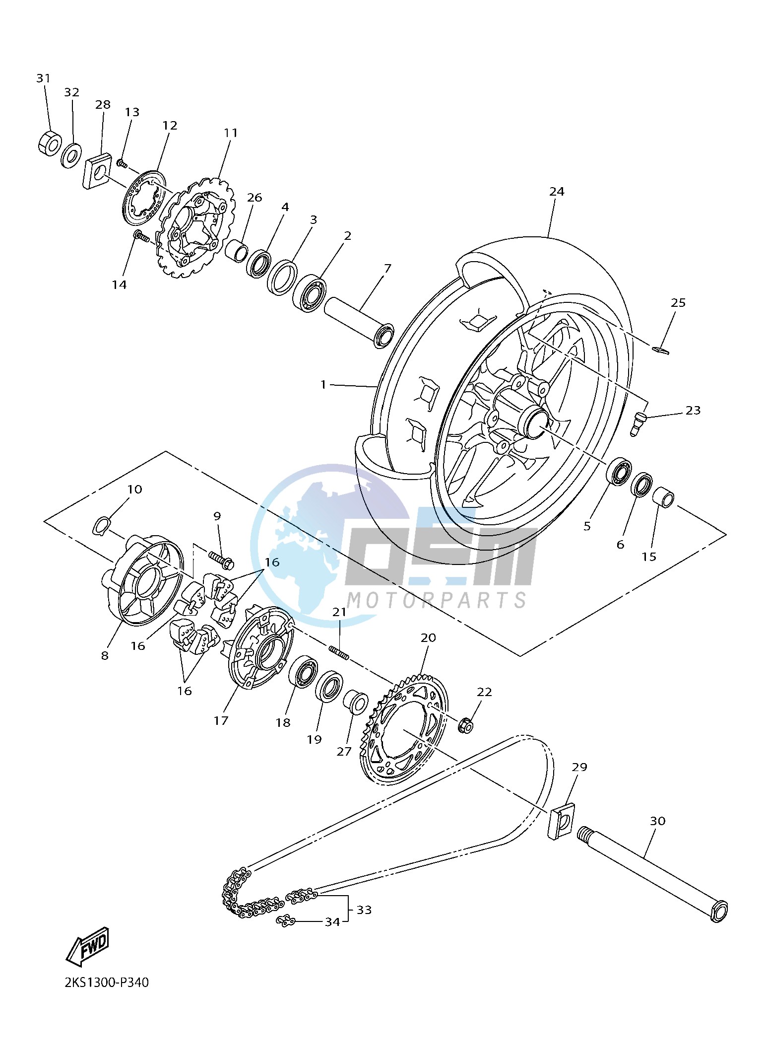 REAR WHEEL