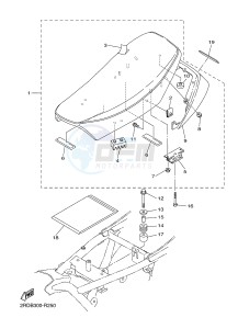 SR400 (2RDB) drawing SEAT