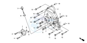 FJS400D SILVER WING drawing RIGHT CRANKCASE COVER