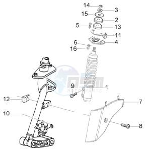 LX 50 2T drawing Front damper